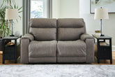 Bay Furniture Gallery - Ashley Furniture - Starbot Sectional - 3-Piece Power Reclining Sectional Sofa / Fossil - 23501S3